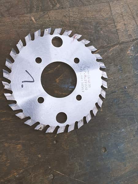 Milling cutter for Horizon Perfect Binder BQ260