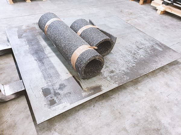 Anti-Vibration steal plate kit