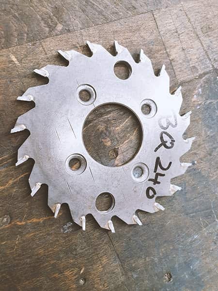Milling cutter for Horizon Perfect Binder BQ240