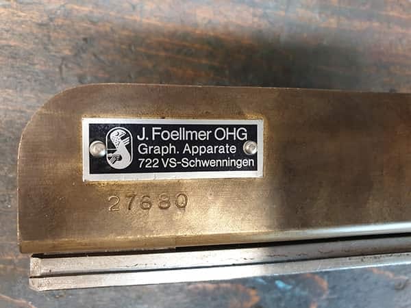 Foellmer Punching Tool