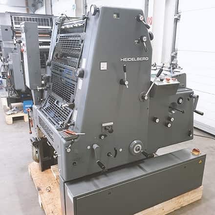 Heidelberg GTO52 +